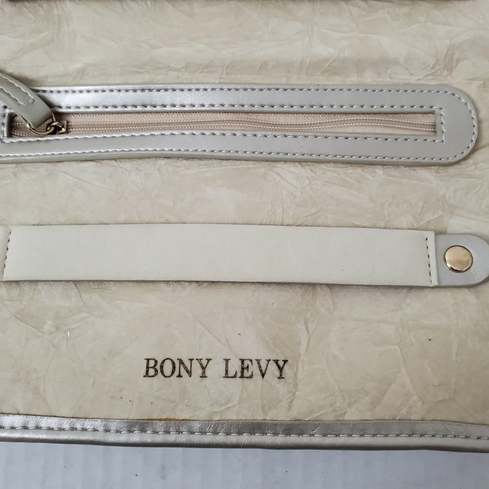 Bony Levy Travel Makeup‎ Kit Bag Silver